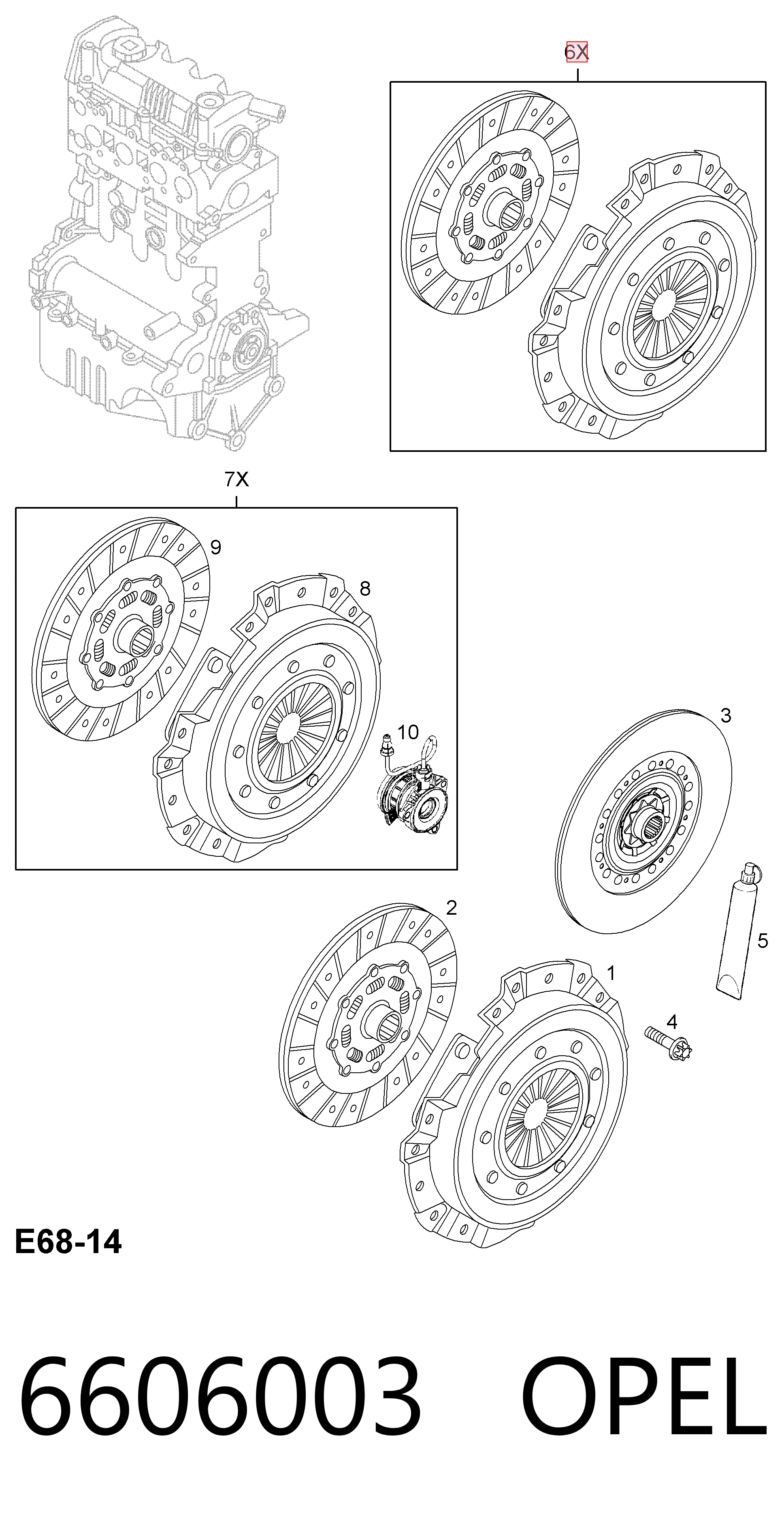 6606003 Opel