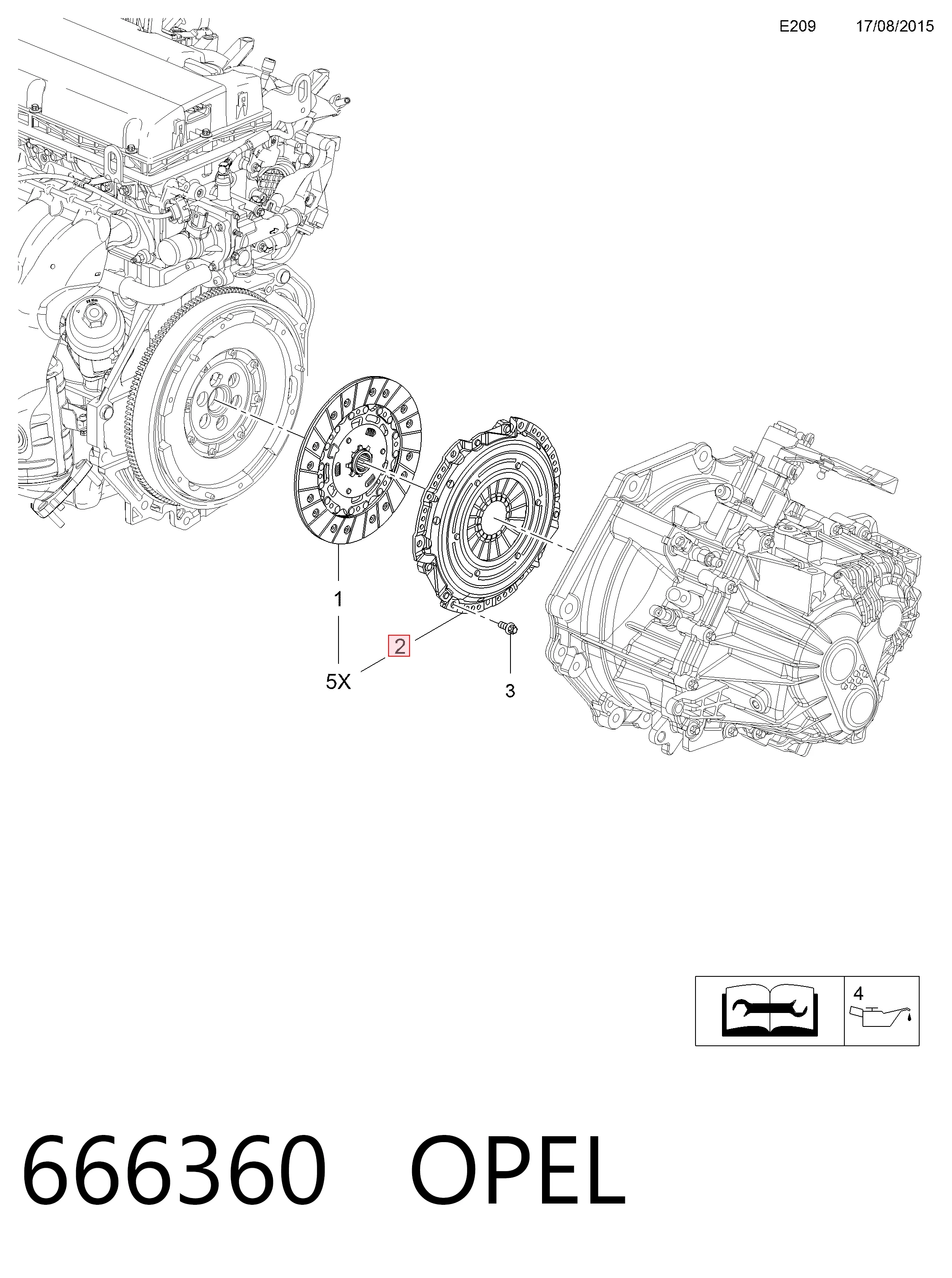 Opel Insignia A Baskı balata fiyatı
