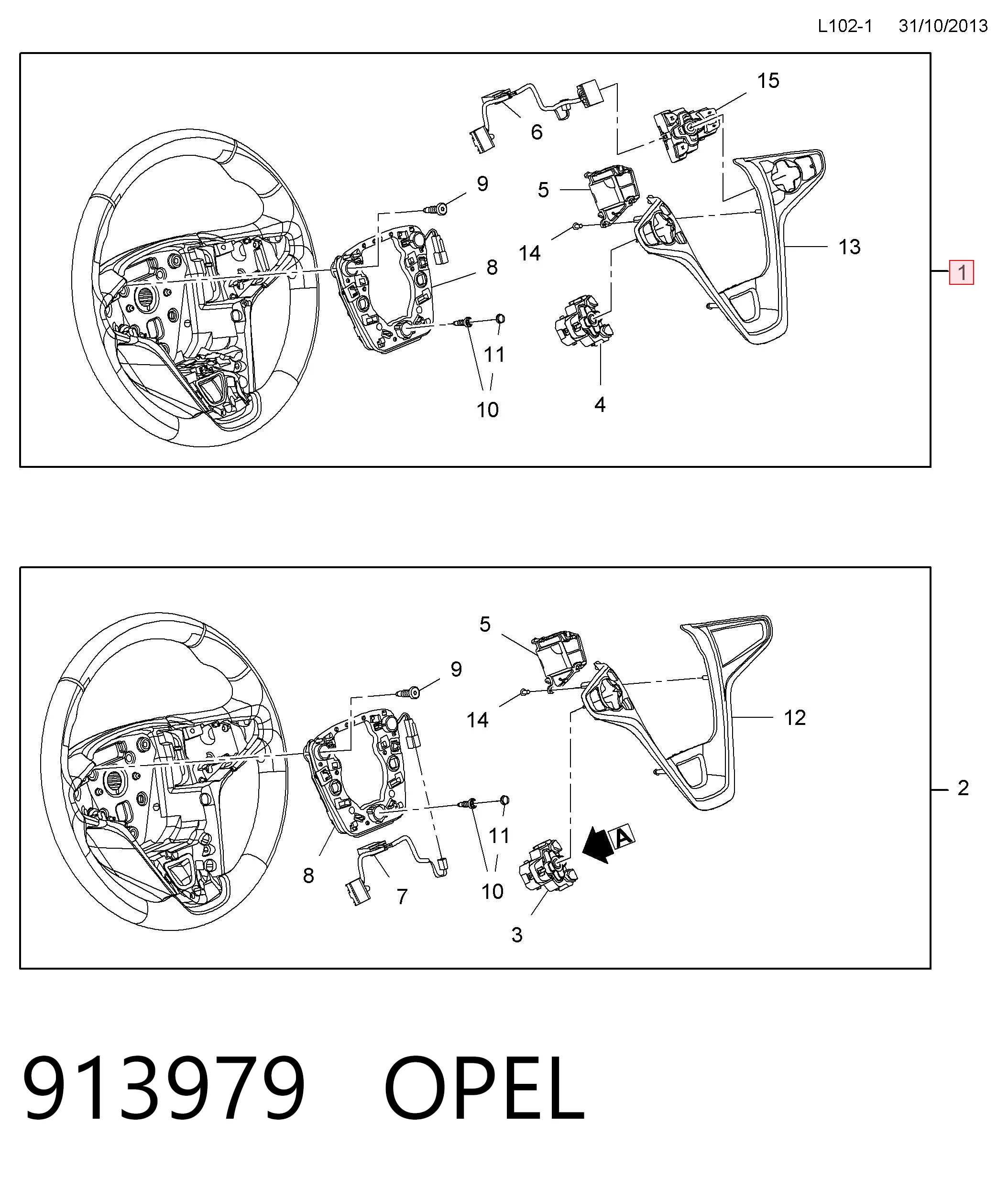 Opel Insignia A Direksiyon fiyatları