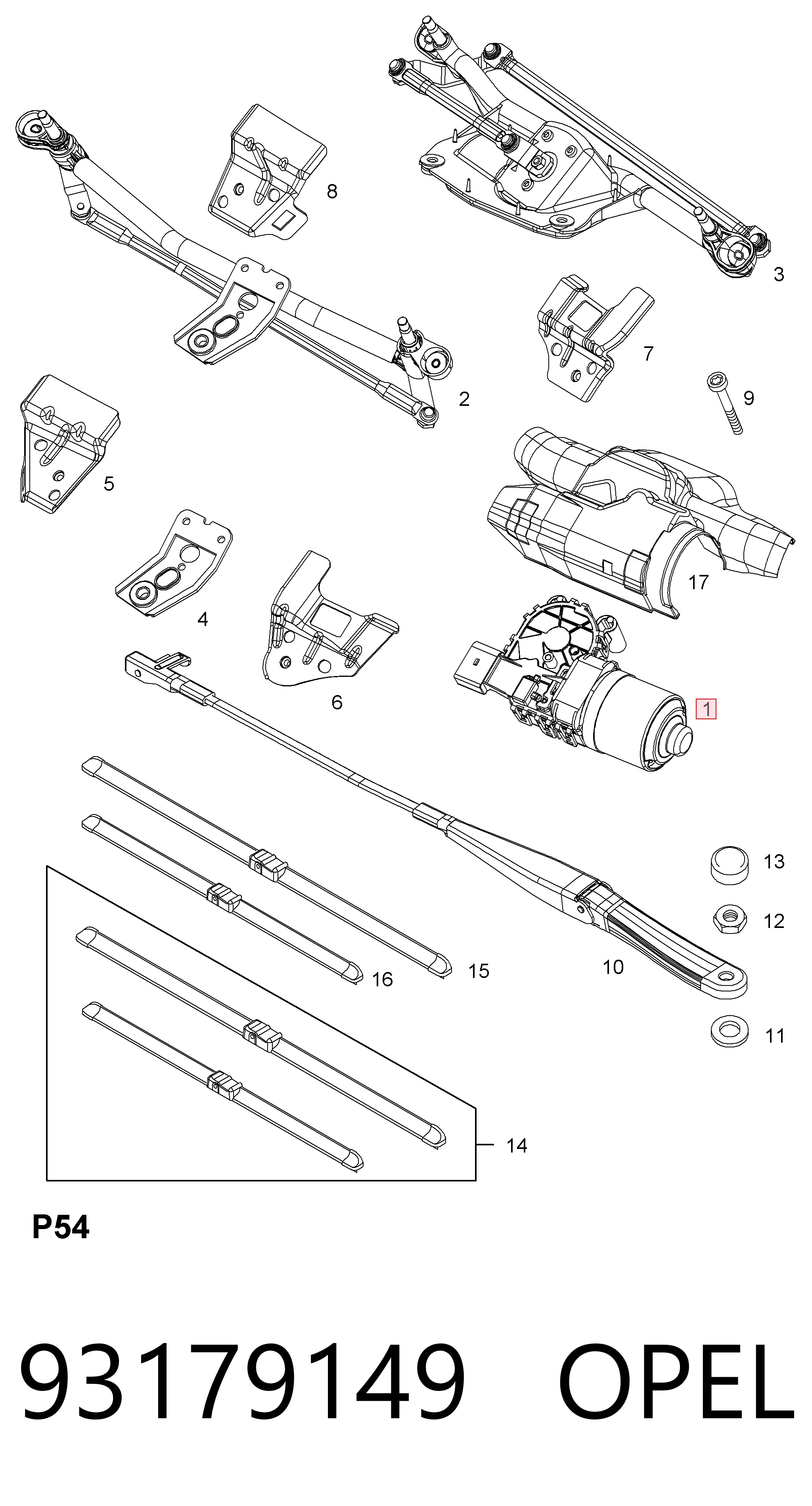 93179149 Opel