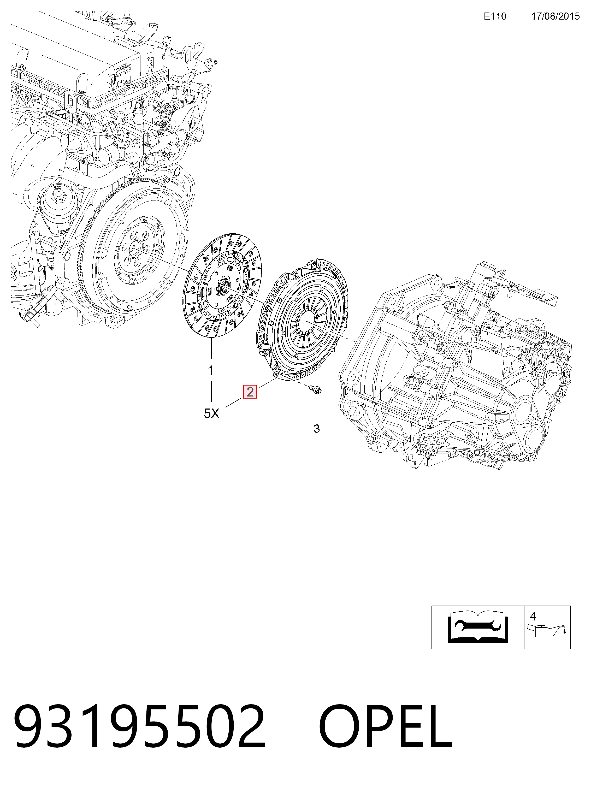 Opel Insignia  (2008 - 2017) Debriyaj baskı sacı fiyatları
