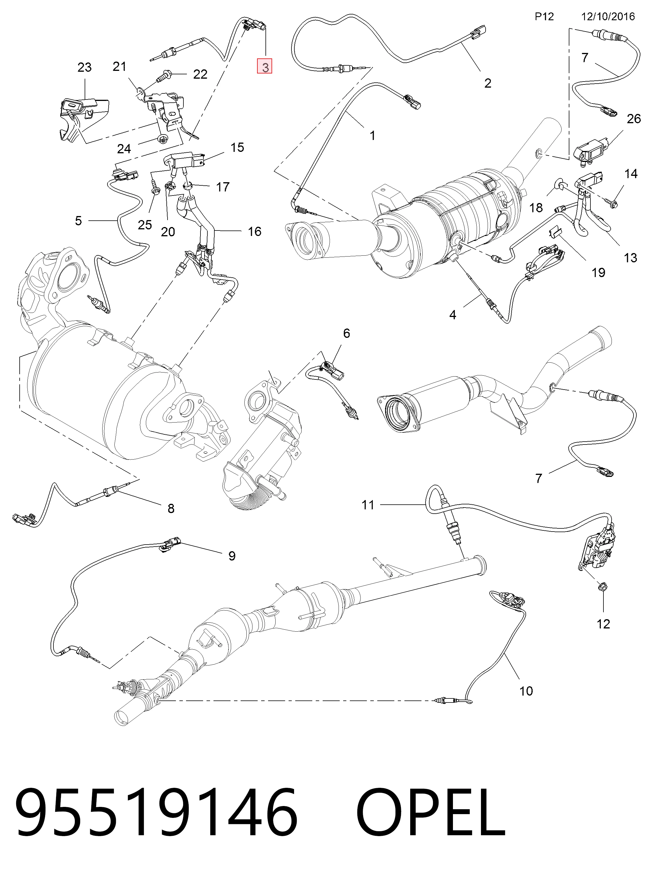 95519146 Opel