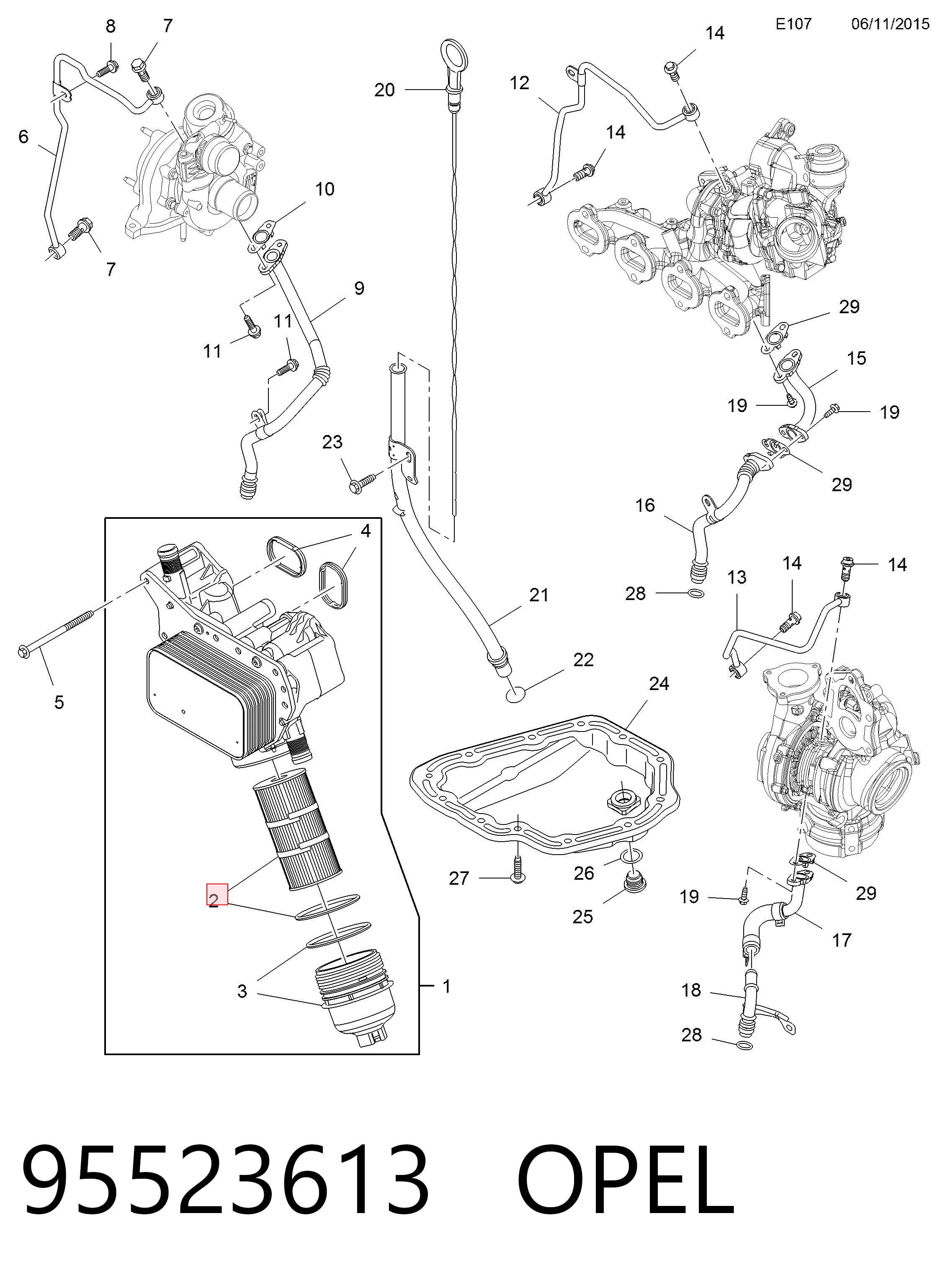 95523613 Opel