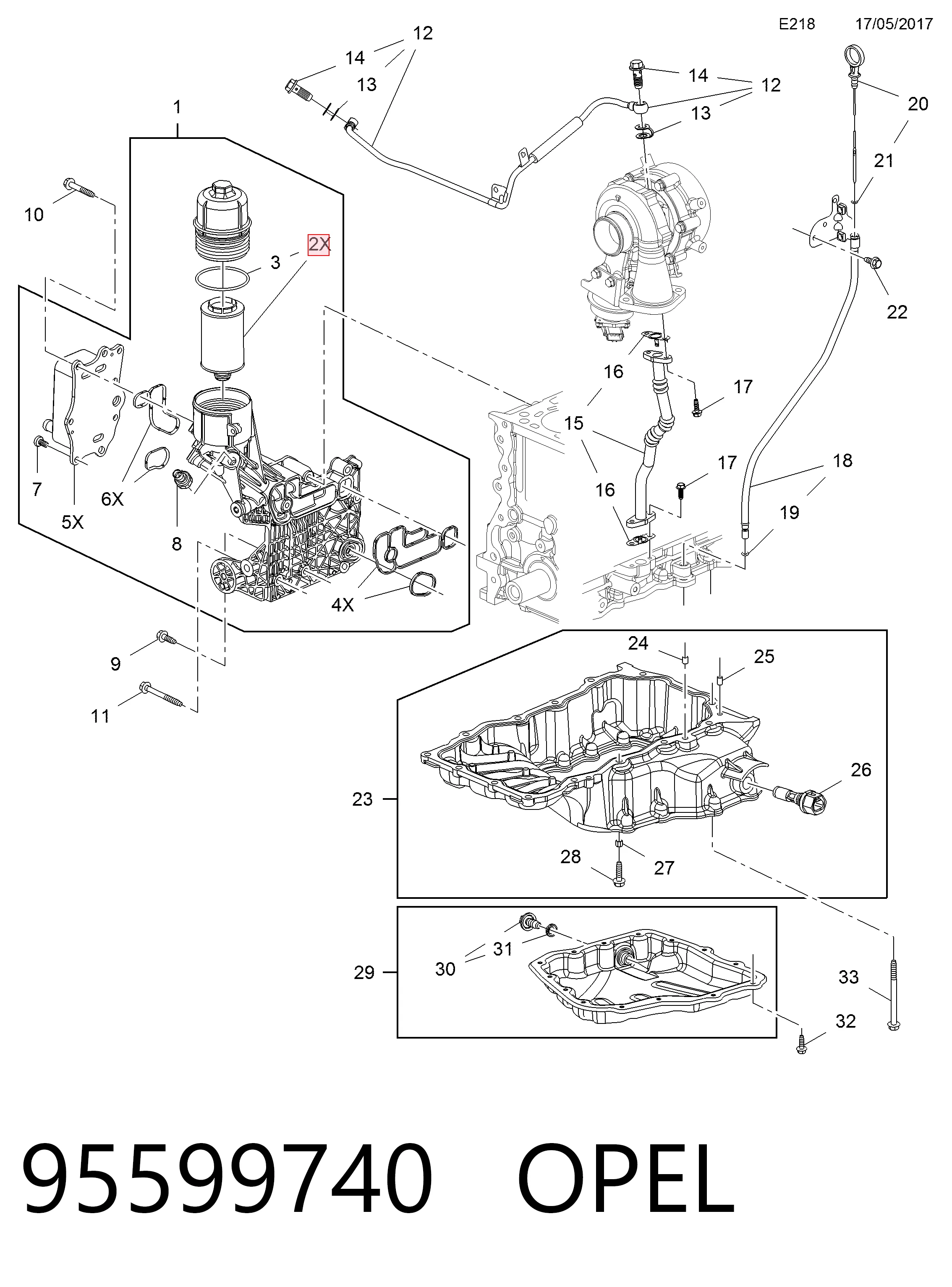 95599740 Opel