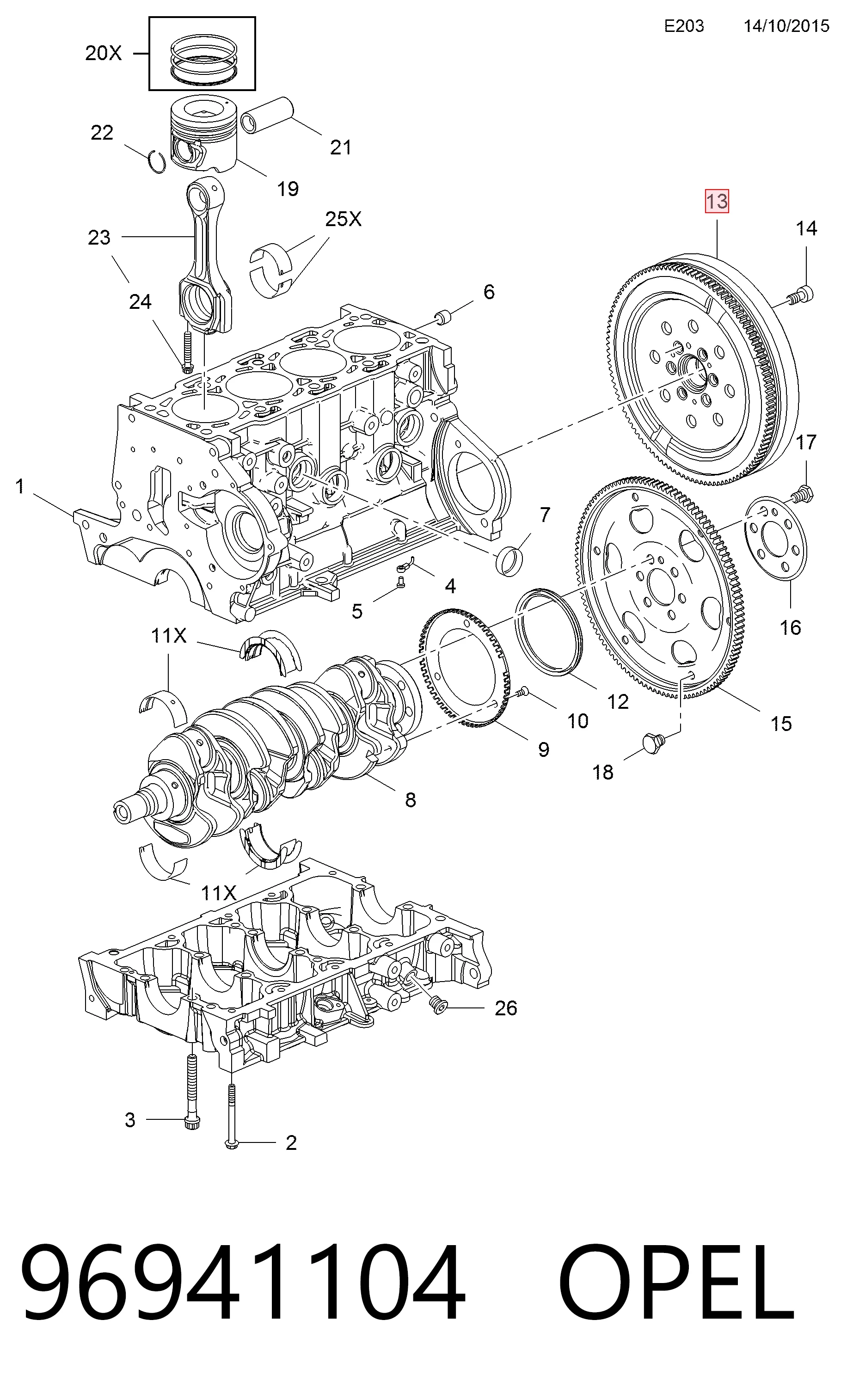 Captiva I off-road vehicle (C100) (2006 - 2010) Volant