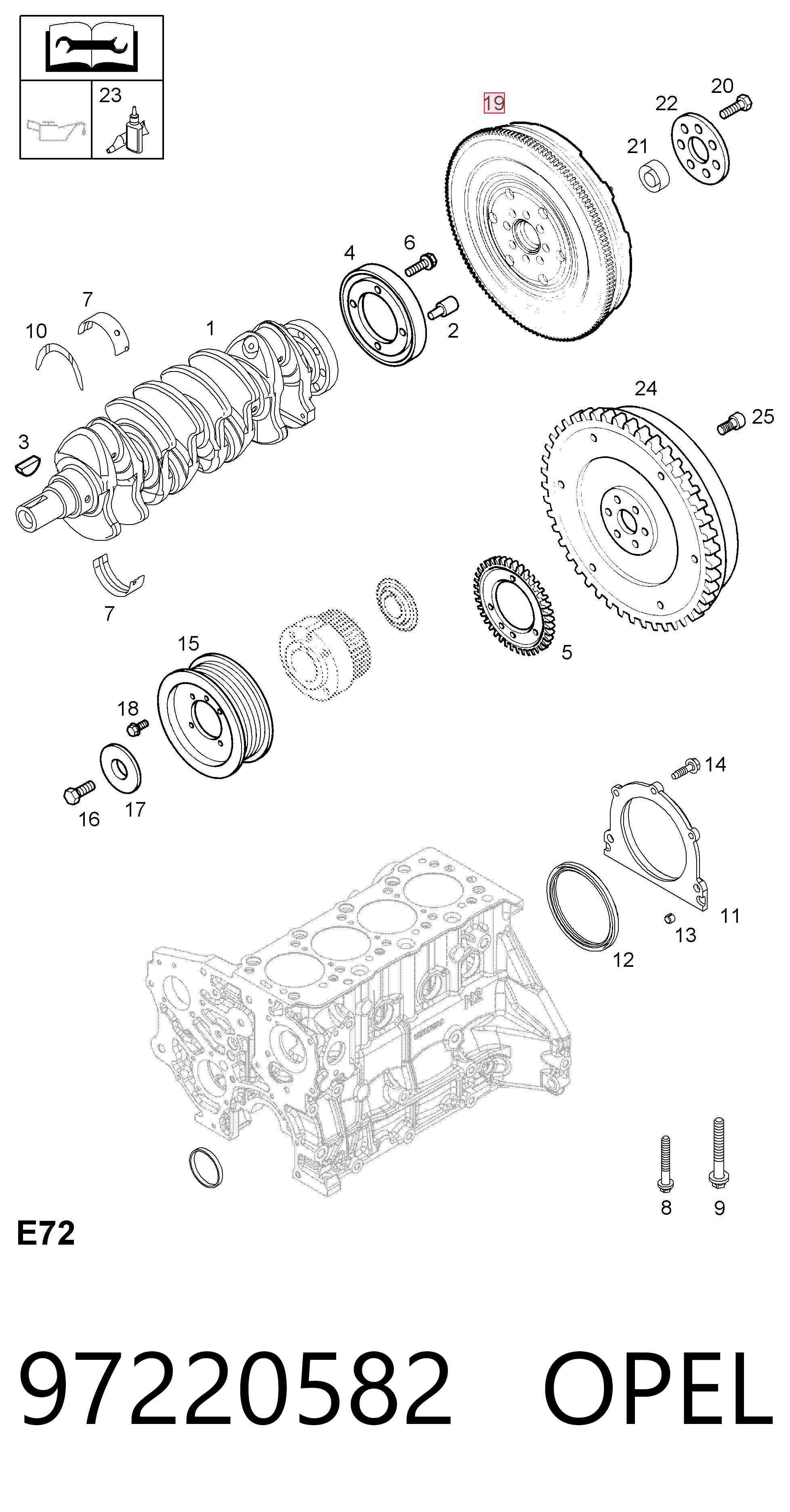 Opel Astra  (1998 - 2009) Motor volanı fiyatları