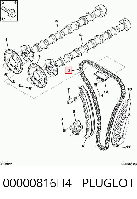 Ford Transit  (2006 - 2014) Triger zinciri 