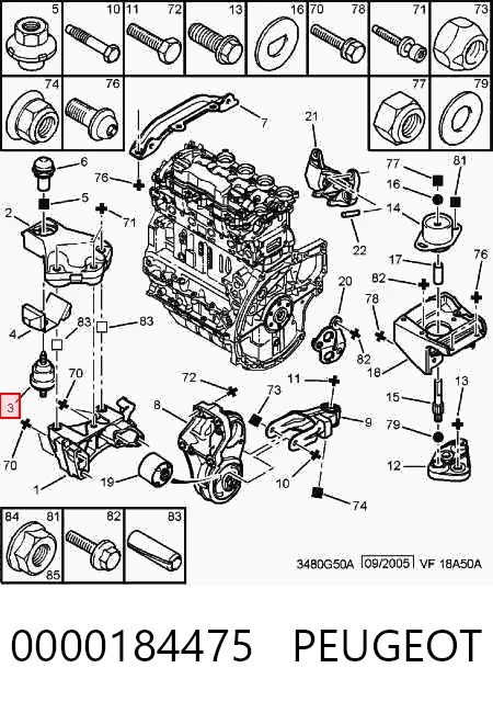 206  Sağ Motor Kulağı