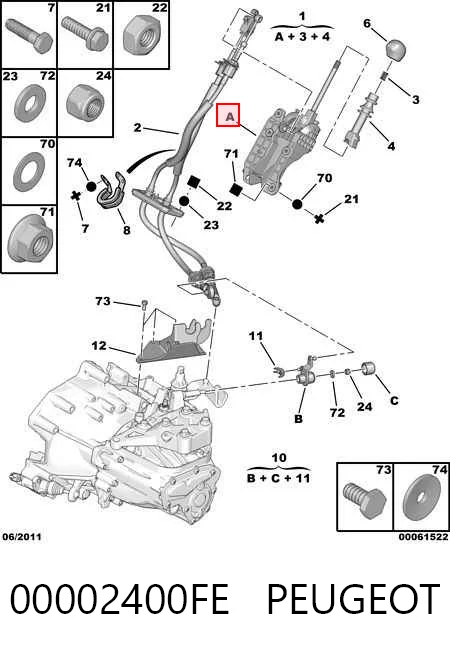 Fiat Ducato III Vites topuzu orijinal