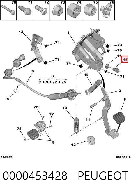 Chevrolet Captiva I Fren Pedal Müşürü