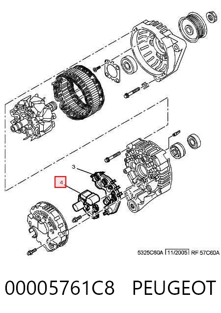 00005761C8 Peugeot/Citroen