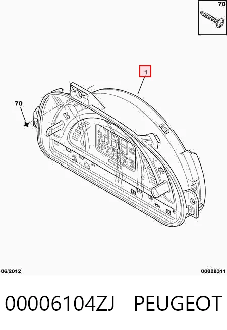 Citroen C3 I Gösterge paneli
