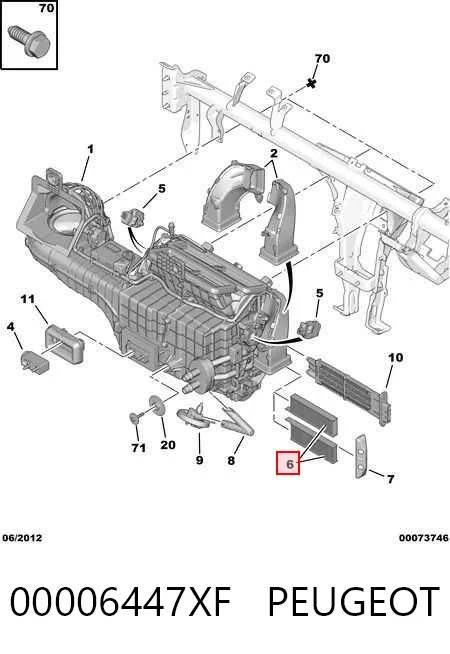 Citroen C4  Polen filtresi