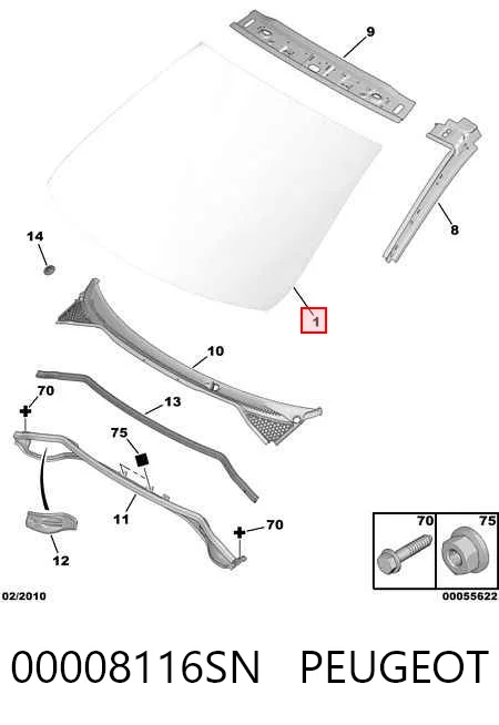 Peugeot 207  Ön cam fiyatları