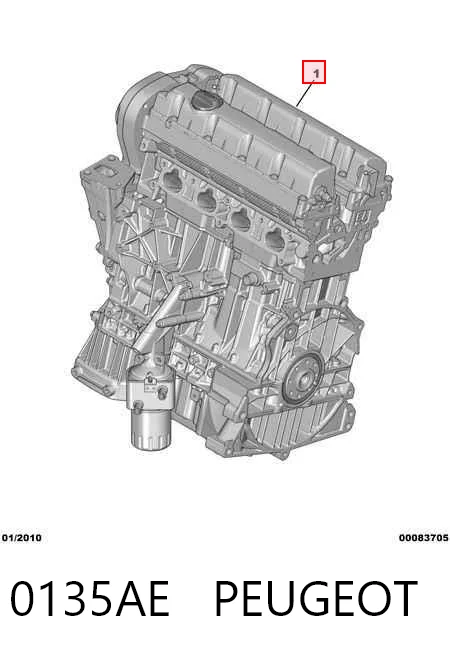 Peugeot 206  (1998 - 2008) Motor komple satın al