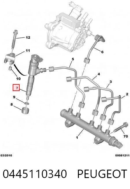 0445110340 Peugeot/Citroen