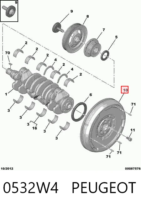 0532W4 Peugeot/Citroen