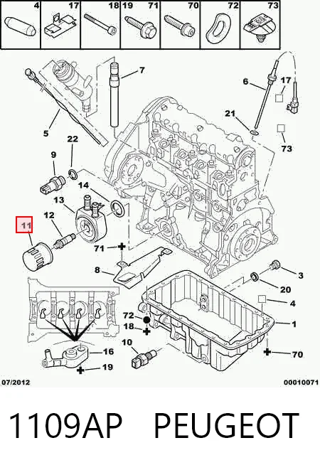 1109AP Peugeot/Citroen