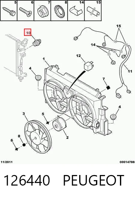 Citroen Berlingo  Fan Müşürü Türkiye fiyatı