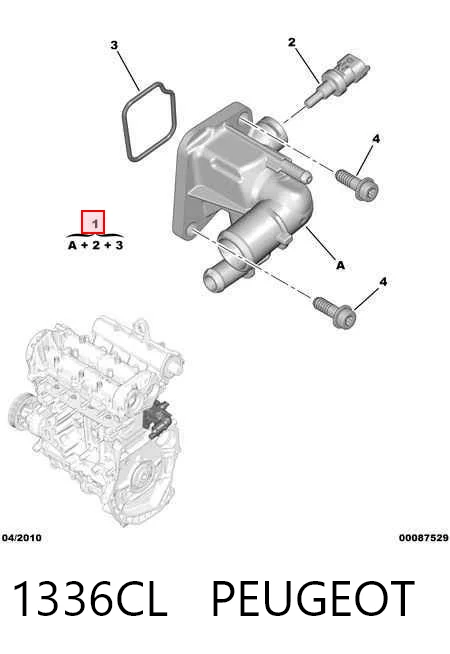 Fiat Fiorino  Termostat yuvası