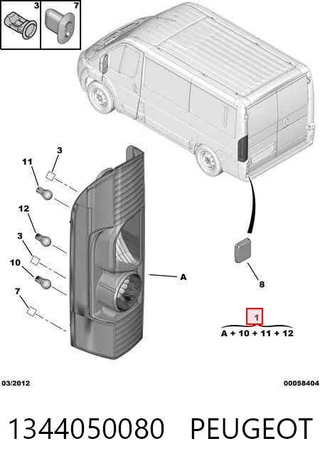 Ducato III Sol stop lambası