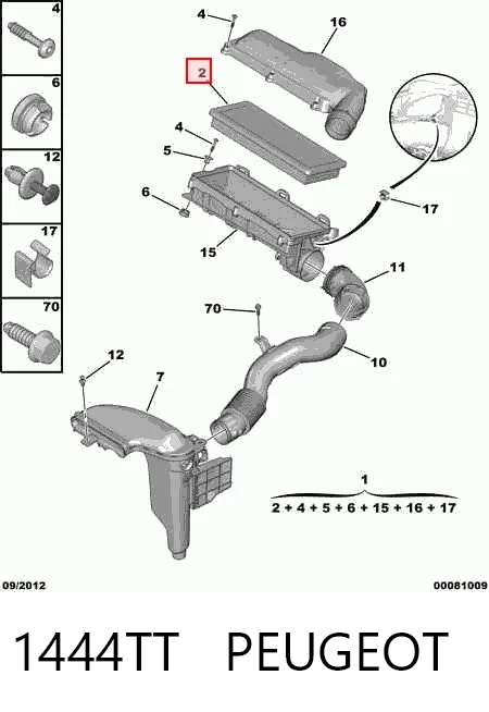 1444TT Peugeot/Citroen