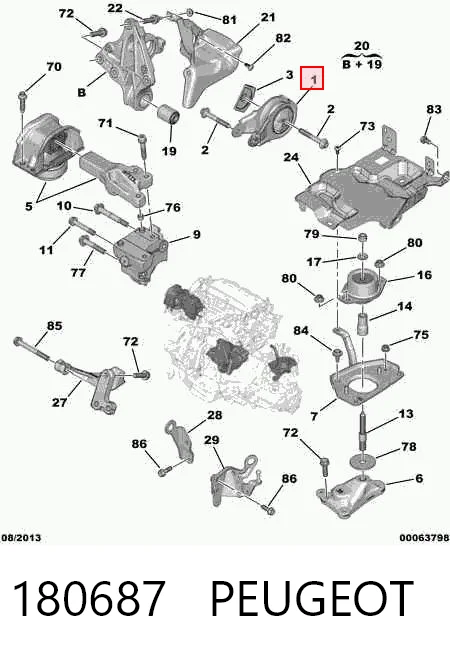 C4  Arka motor kulağı