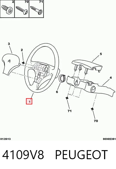 Citroen Berlingo  (1996 - 2008) Direksiyon simidi fiyatı