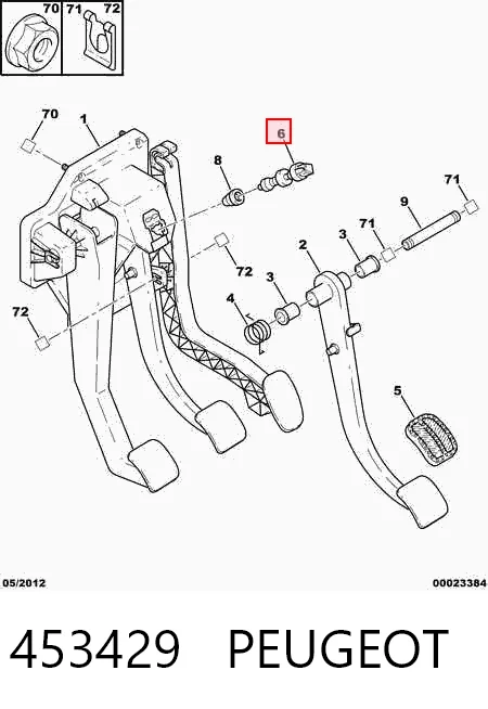 Fiat Palio  Fren Pedal Müşürü