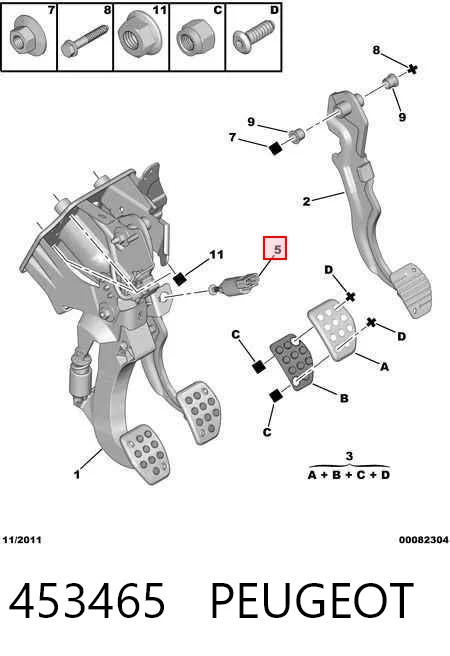 453465 Peugeot/Citroen