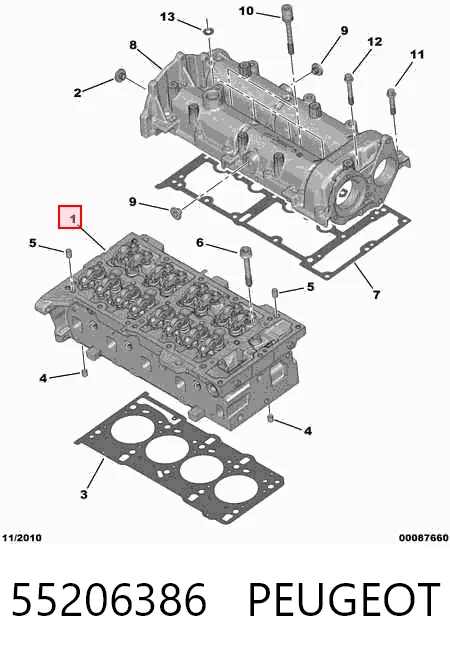 Opel Astra  Silindir kapağı