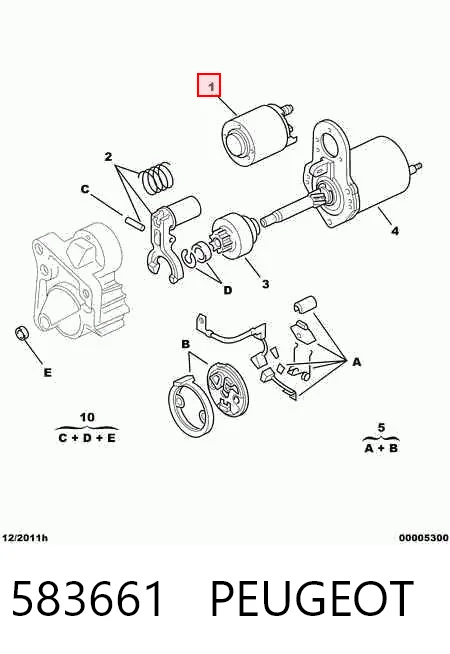 583661 Peugeot/Citroen