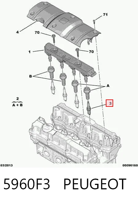 Citroen Berlingo  Buji takımı