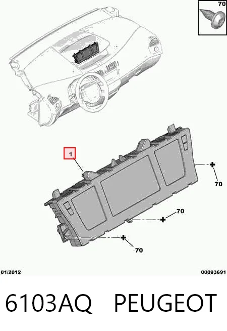 Citroen C4  Gösterge paneli