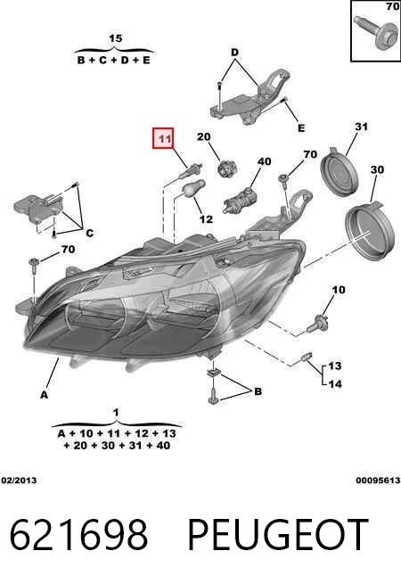 6216.98 Peugeot/Citroen
