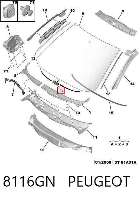 Peugeot 206  (1998 - 2008) Ön cam satın al
