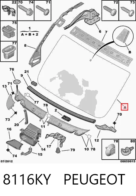 Fiat Ducato III Ön cam orijinal