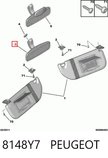 Citroen C3 I Dikiz aynası fiyatları