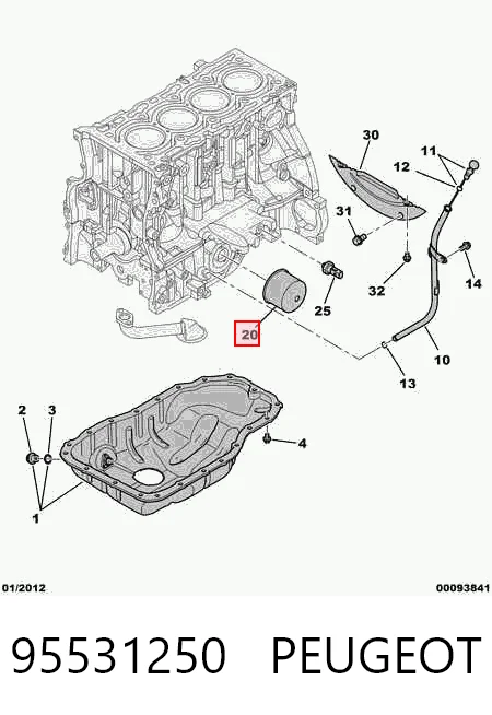 Albea  Yağ filtresi
