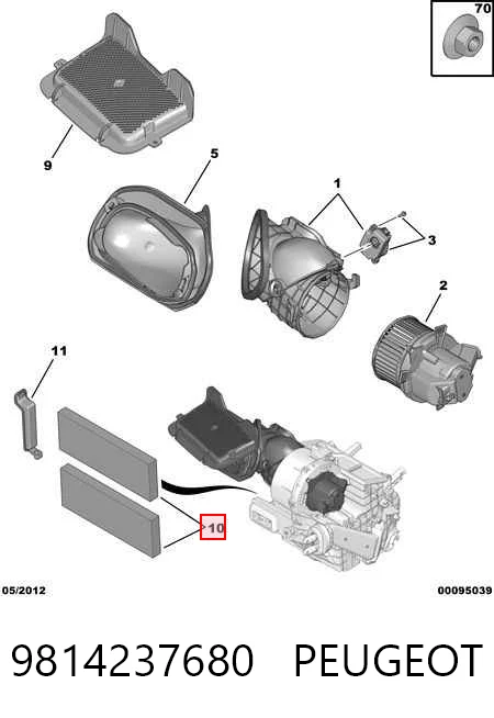 301  Polen filtresi