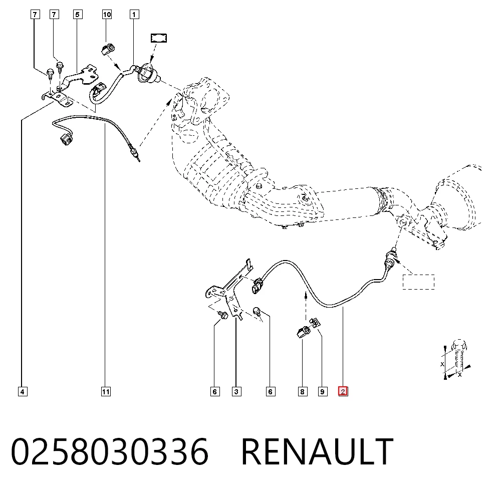 Fluence  Lambda sensörü