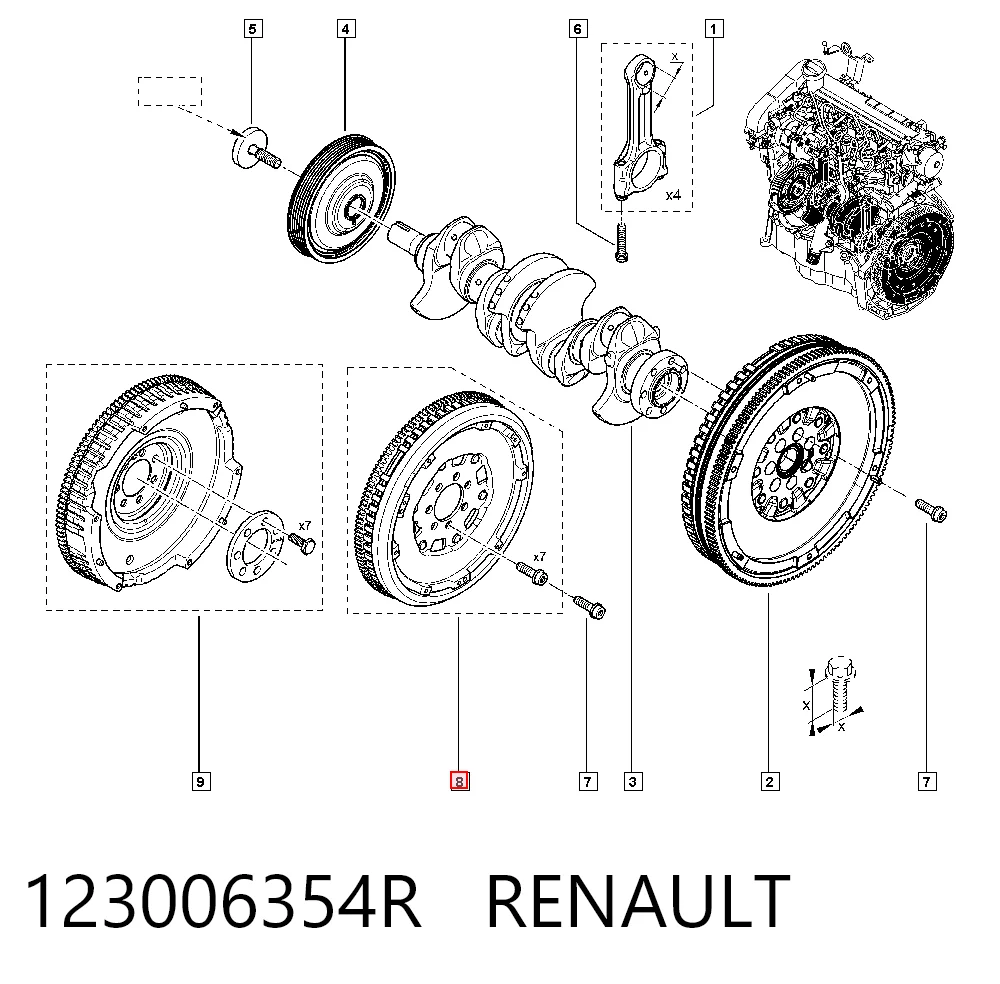 Clio II Debriyaj volanı