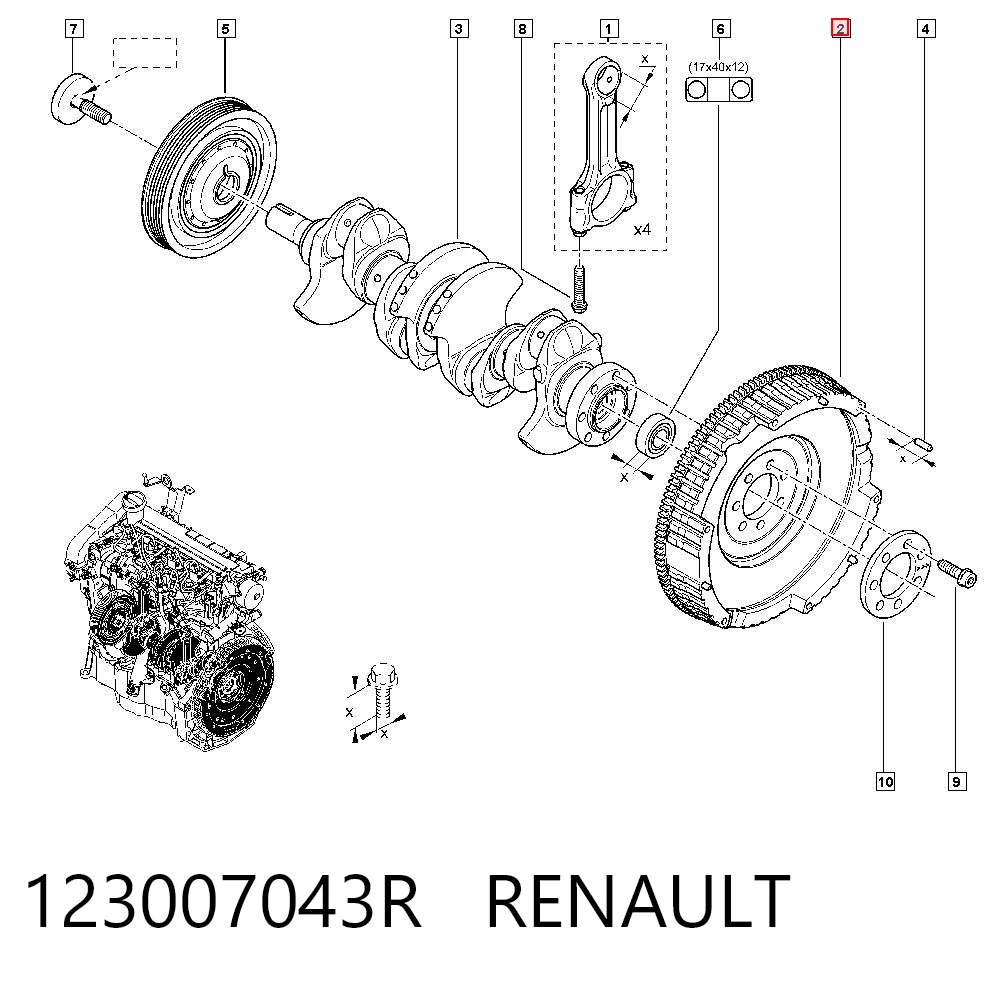 123007043R Renault (RVI)