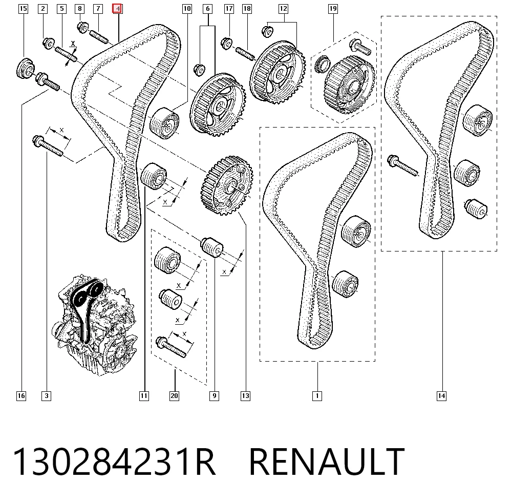 130284231R Renault (RVI)