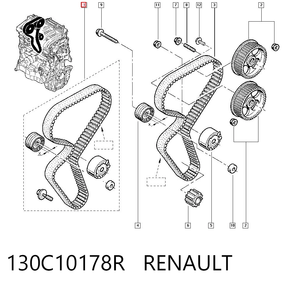 Renault Clio Triger set Türkiye fiyatı