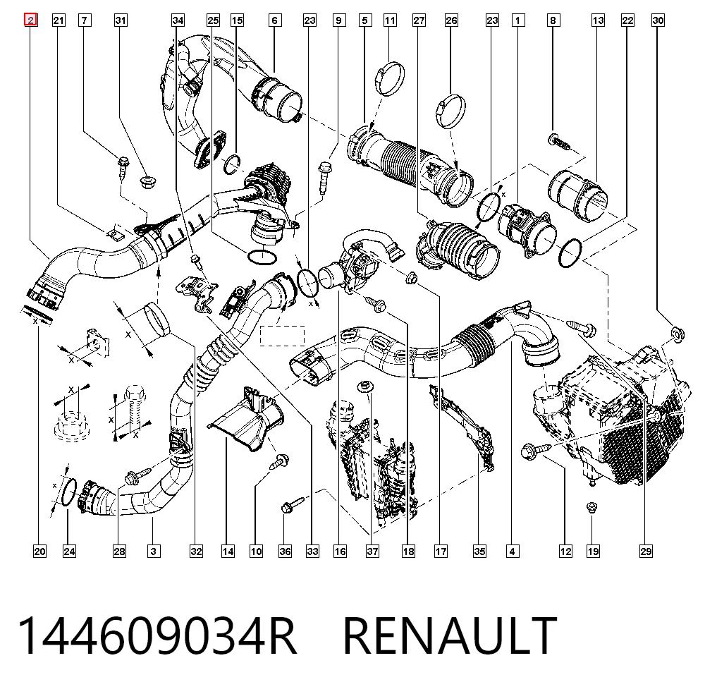 144609034R Renault (RVI)