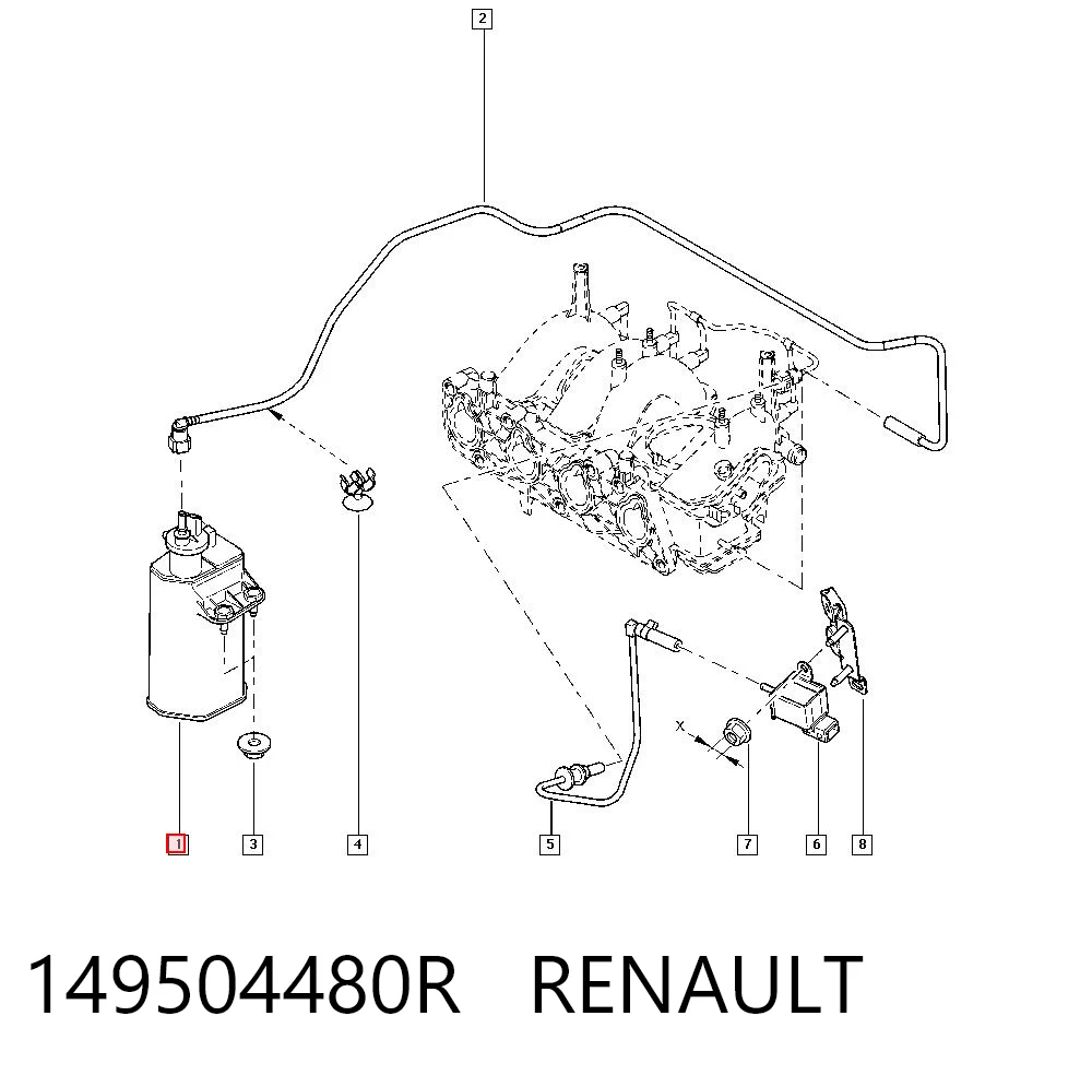 149504480R Renault (RVI)