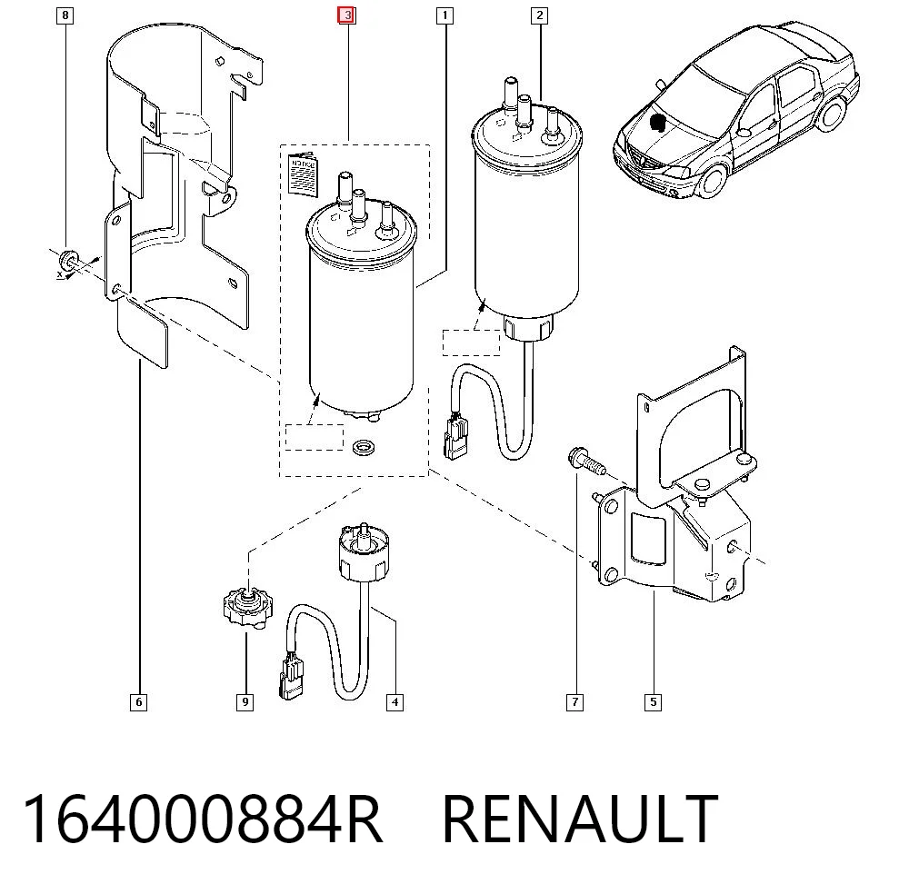 164000884R Renault (RVI)