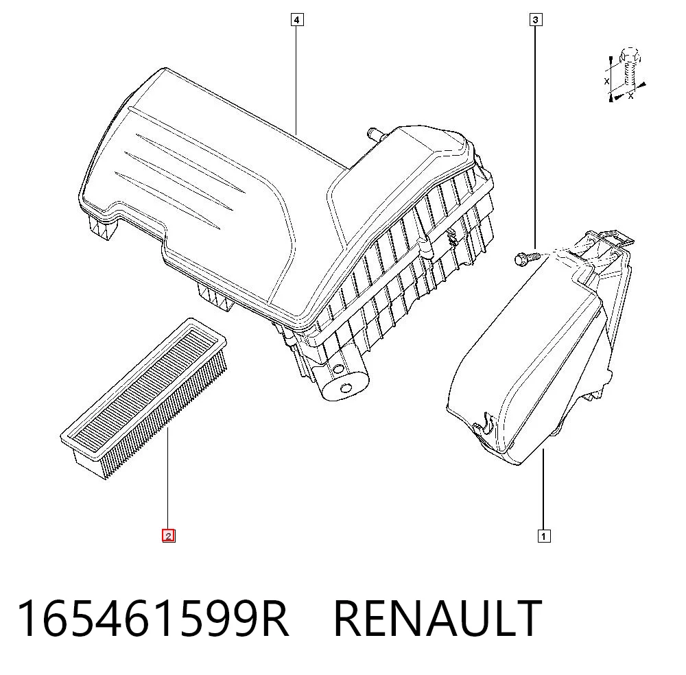165461599R Renault (RVI)