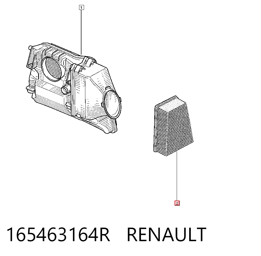 Renault Megane II Hava filtresi Türkiye fiyatı